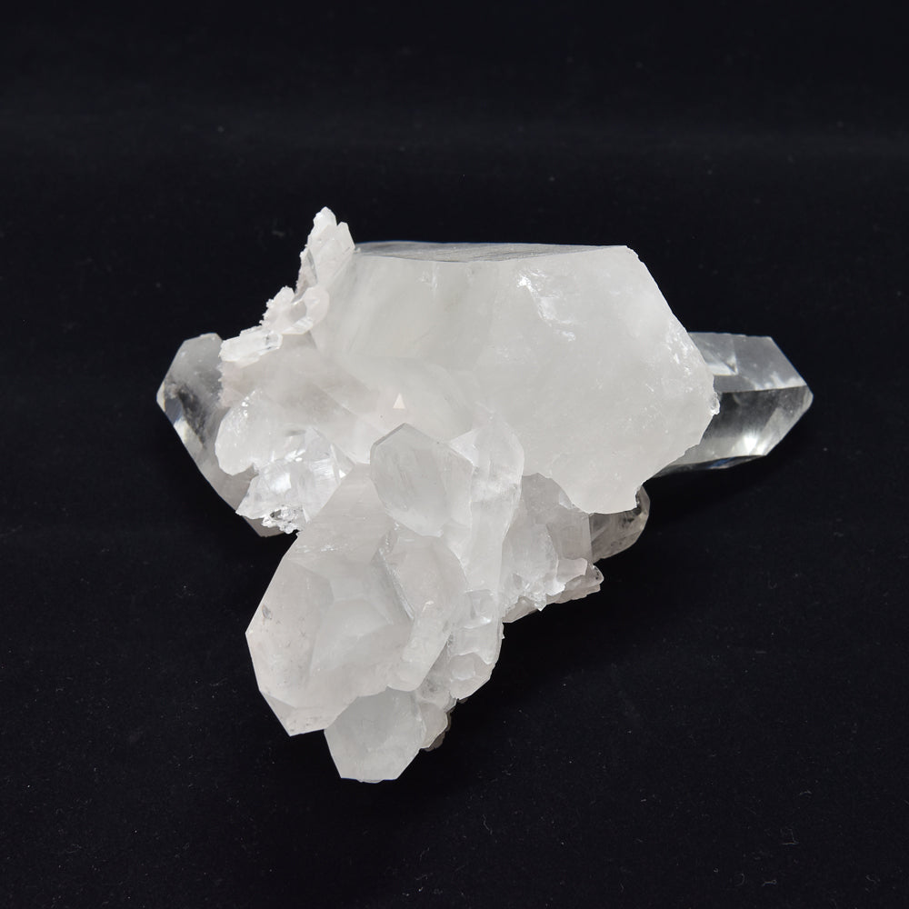 [限定販売] アメリカ・アーカンソー州産水晶 クラスター 160×80×103mm #SJ057