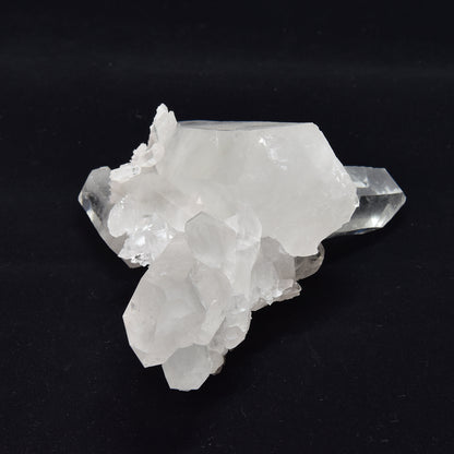 [限定販売] アメリカ・アーカンソー州産水晶 クラスター 160×80×103mm #SJ057
