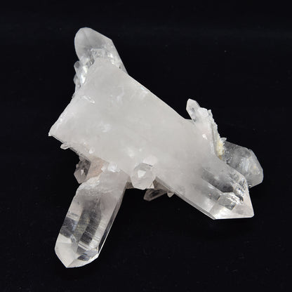 [限定販売] アメリカ・アーカンソー州産水晶 クラスター 160×80×103mm #SJ057