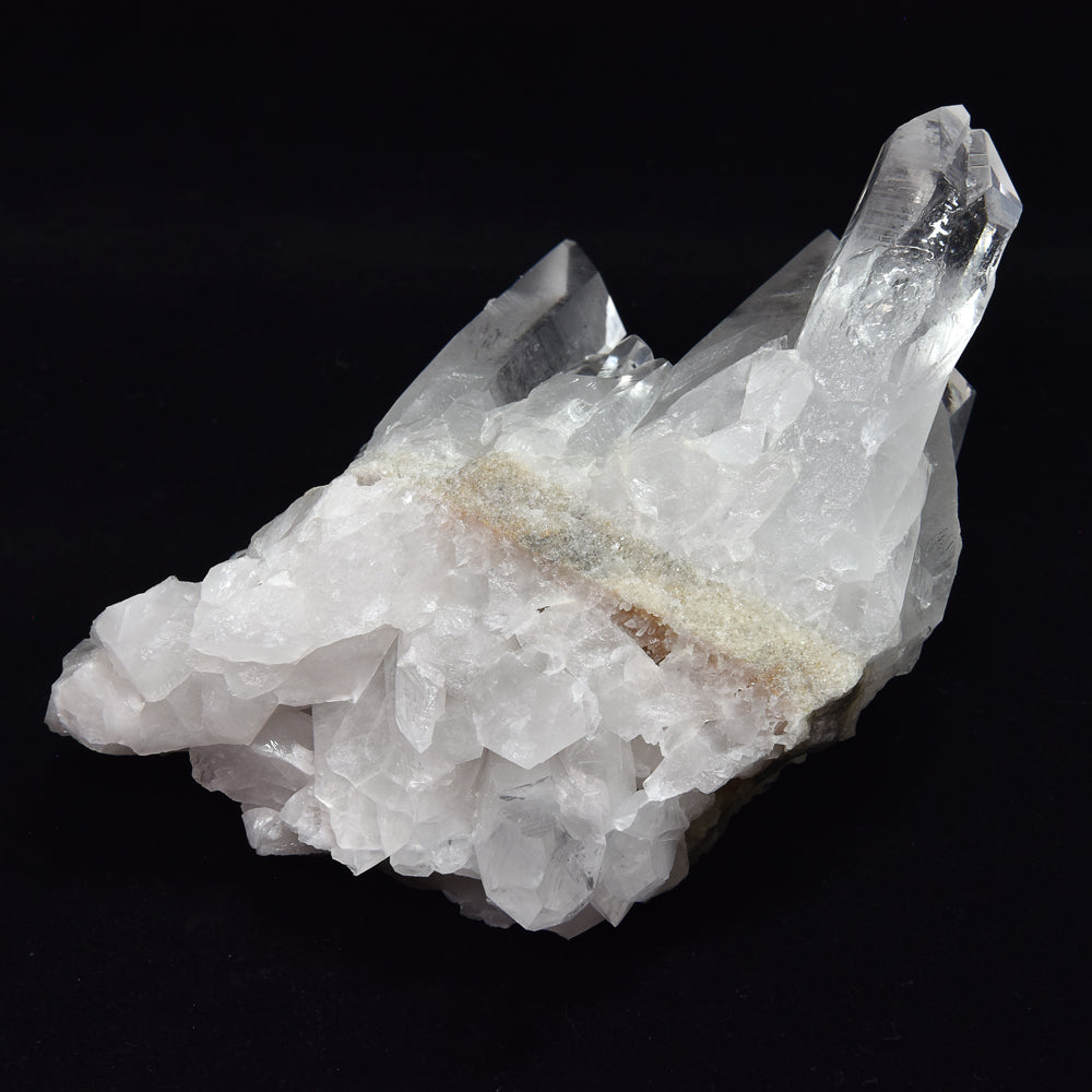 [限定販売] アメリカ・アーカンソー州産水晶 クラスター 160×130×105mm #SJ058