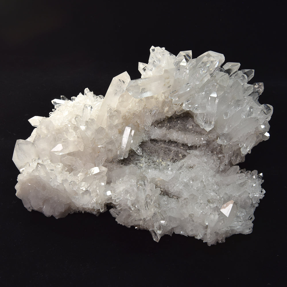 [限定販売] アメリカ・アーカンソー州産水晶 クラスター 195×170×110mm #SJ059