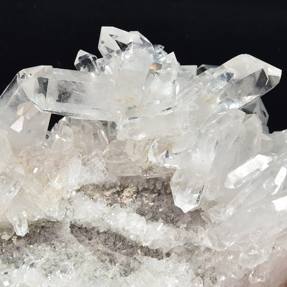 [限定販売] アメリカ・アーカンソー州産水晶 クラスター 195×170×110mm #SJ059