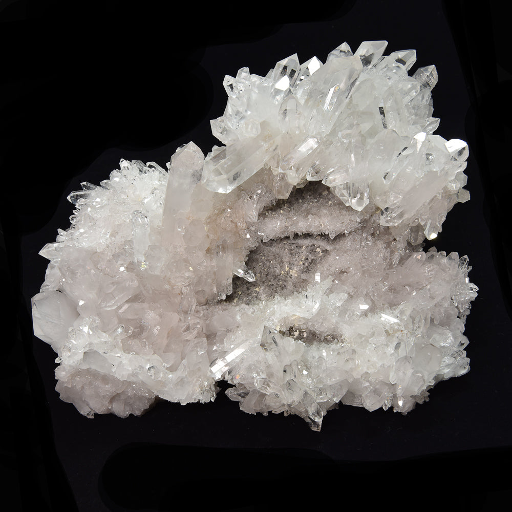 [限定販売] アメリカ・アーカンソー州産水晶 クラスター 195×170×110mm #SJ059