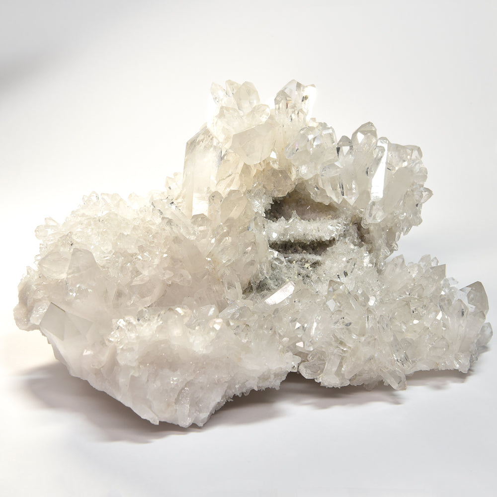 [限定販売] アメリカ・アーカンソー州産水晶 クラスター 195×170×110mm #SJ059