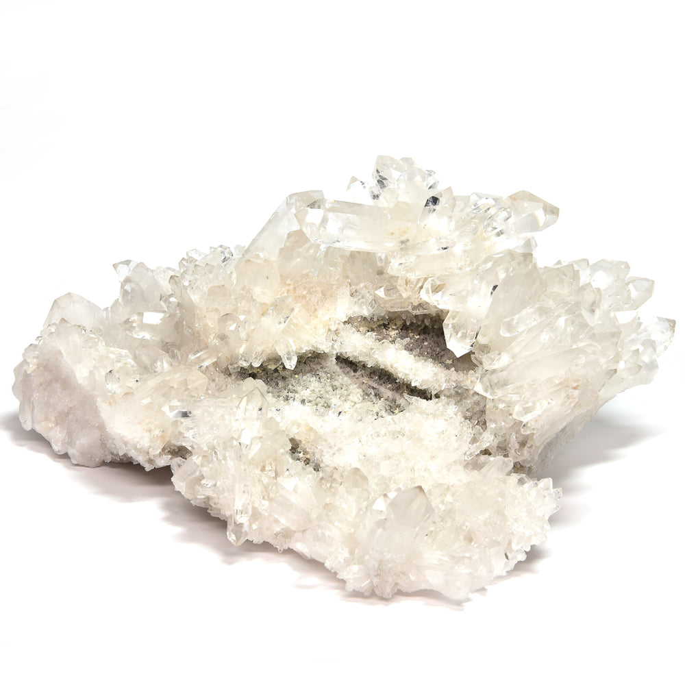 [限定販売] アメリカ・アーカンソー州産水晶 クラスター 195×170×110mm #SJ059