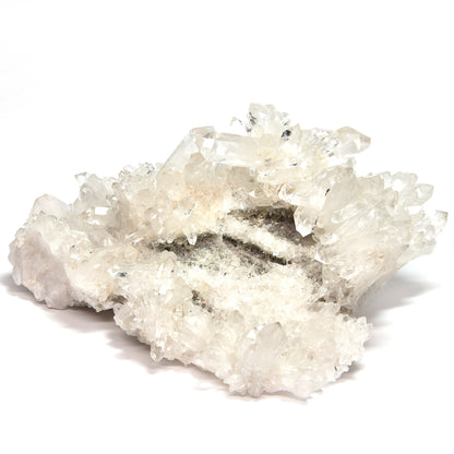 [限定販売] アメリカ・アーカンソー州産水晶 クラスター 195×170×110mm #SJ059