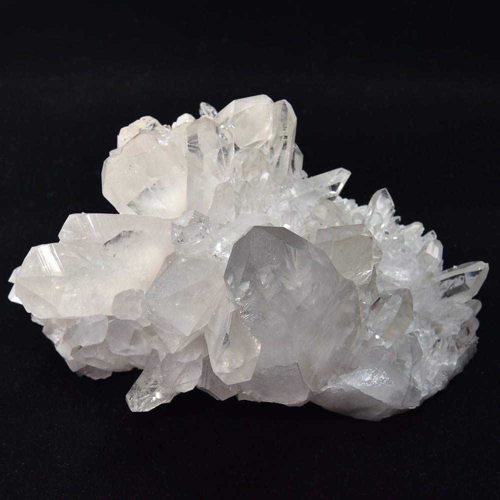 [限定販売] アメリカ・アーカンソー州産水晶 クラスター 140×130×90mm #SJ060
