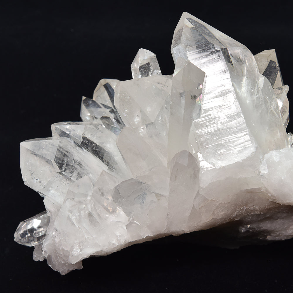[限定販売] アメリカ・アーカンソー州産水晶 クラスター 140×130×90mm #SJ060