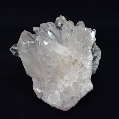 [限定販売] アメリカ・アーカンソー州産水晶 クラスター 140×130×90mm #SJ060