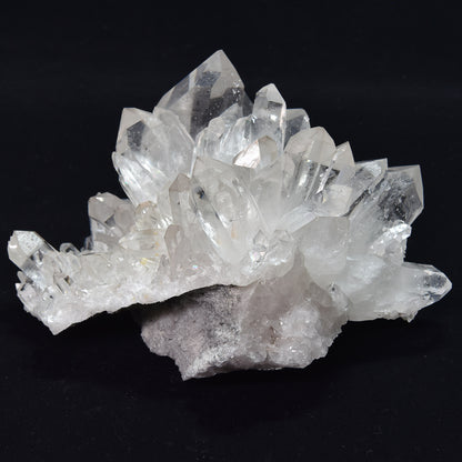 [限定販売] アメリカ・アーカンソー州産水晶 クラスター 140×130×90mm #SJ060