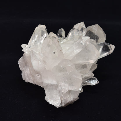 [限定販売] アメリカ・アーカンソー州産水晶 クラスター 140×130×90mm #SJ060