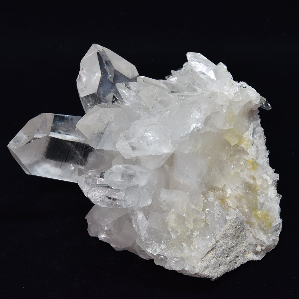 [限定販売] アメリカ・アーカンソー州産水晶 クラスター 125×115×75mm #SJ061