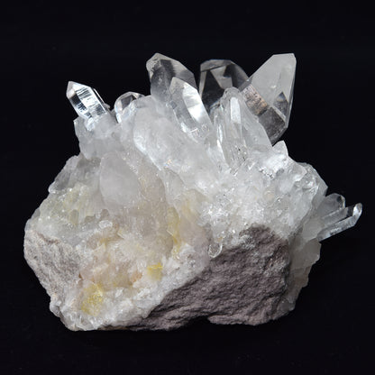 [限定販売] アメリカ・アーカンソー州産水晶 クラスター 125×115×75mm #SJ061