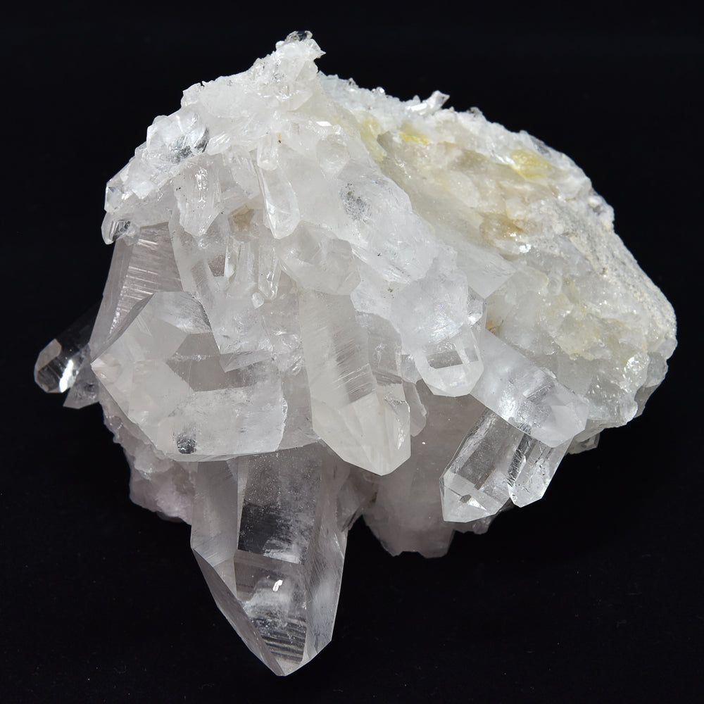 [限定販売] アメリカ・アーカンソー州産水晶 クラスター 125×115×75mm #SJ061