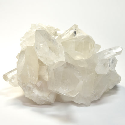 [限定販売] アメリカ・アーカンソー州産水晶 クラスター 125×115×75mm #SJ061