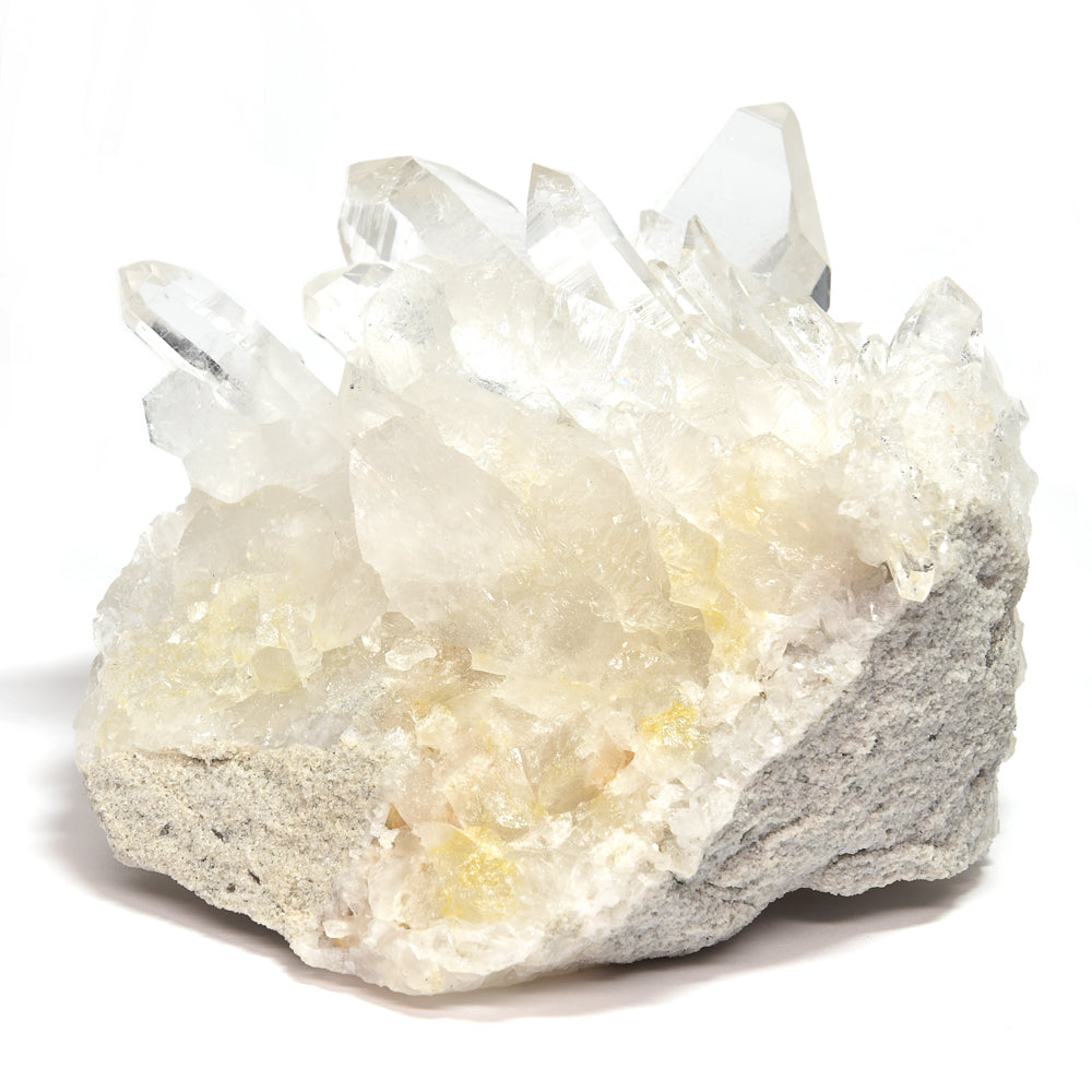 [限定販売] アメリカ・アーカンソー州産水晶 クラスター 125×115×75mm #SJ061