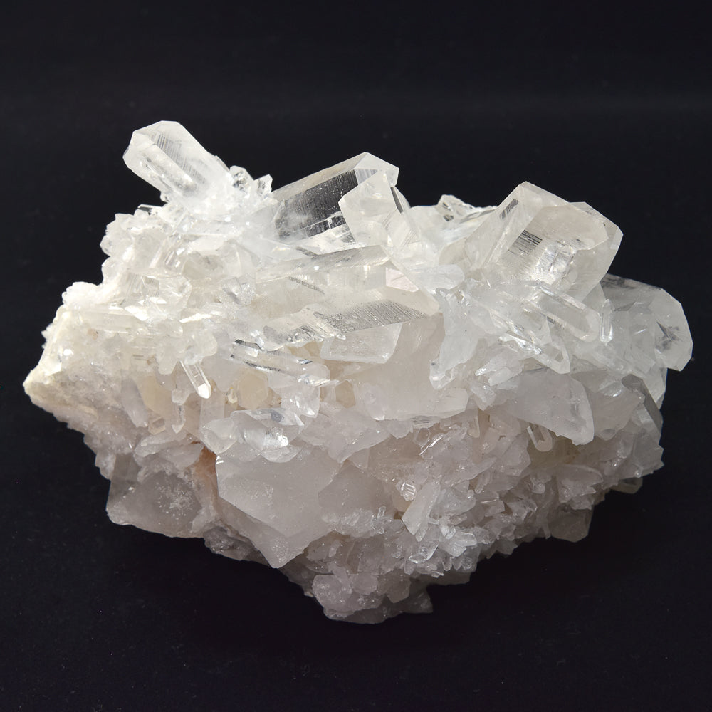 [限定販売] アメリカ・アーカンソー州産水晶 クラスター 140×100×100mm #SJ062