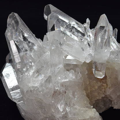 [限定販売] アメリカ・アーカンソー州産水晶 クラスター 140×100×100mm #SJ062