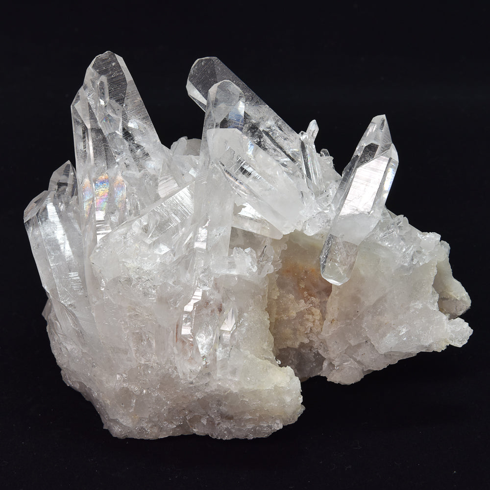 [限定販売] アメリカ・アーカンソー州産水晶 クラスター 140×100×100mm #SJ062
