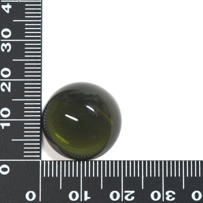 [限定販売] チェコ産 モルダバイト  ルース 20.248ct #SJ064