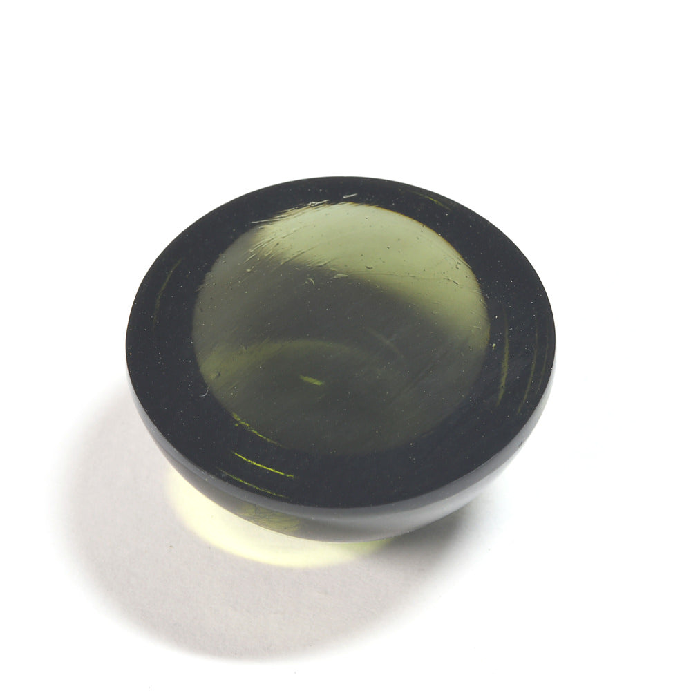 [限定販売] チェコ産 モルダバイト  ルース 20.313ct #SJ065