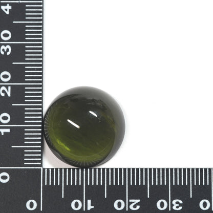 [限定販売] チェコ産 モルダバイト  ルース 20.313ct #SJ065
