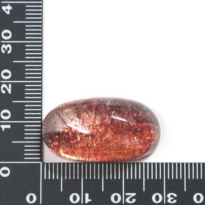 [限定販売] マダガスカル産 レピドクロサイトインクォーツ  ルース 47.27ct #SJ066