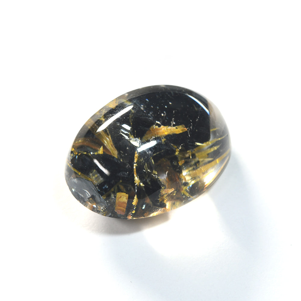 [限定販売] ブラジル産 放射タイチンルチルクォーツ  ルース 15.74ct #SJ077