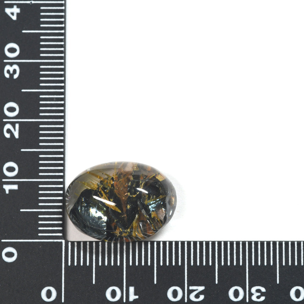 [限定販売] ブラジル産 放射タイチンルチルクォーツ  ルース 15.74ct #SJ077