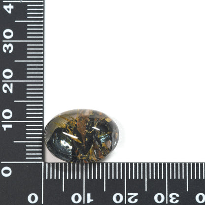 [限定販売] ブラジル産 放射タイチンルチルクォーツ  ルース 15.74ct #SJ077