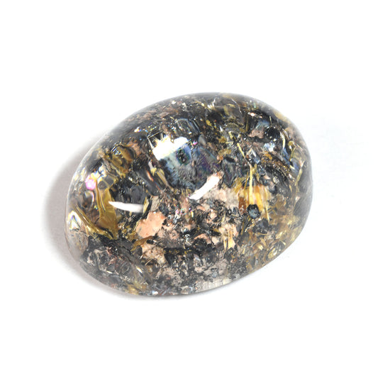 [限定販売] ブラジル産 放射タイチンルチルクォーツ  ルース 17.32ct #SJ078