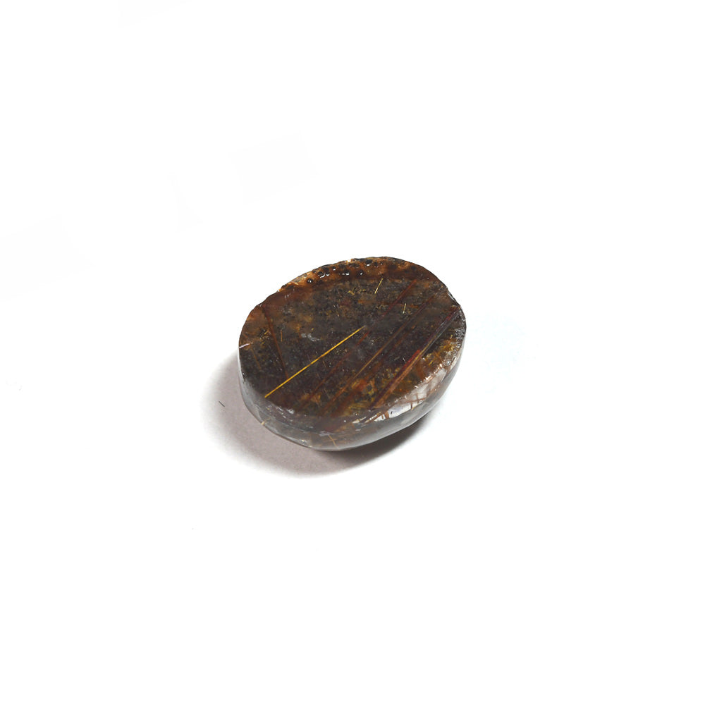 [限定販売] ブラジル産 ルチルクォーツ(スター入り)  ルース 3.06ct #SJ080