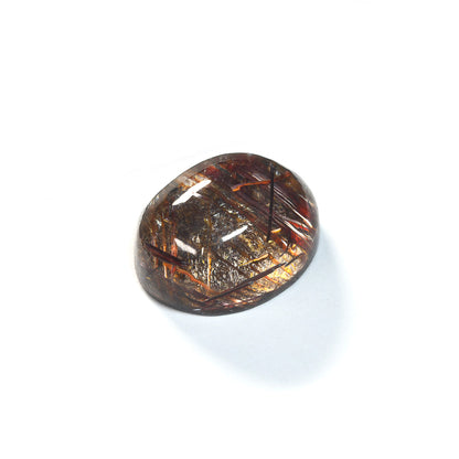 [限定販売] ブラジル産 ルチルクォーツ(スター入り)  ルース 6.59ct #SJ081