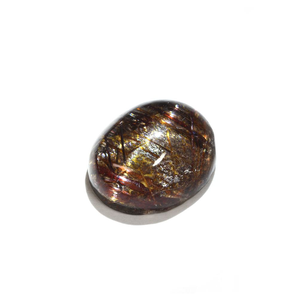 [限定販売] ブラジル産 ルチルクォーツ(スター入り)  ルース 6.59ct #SJ081