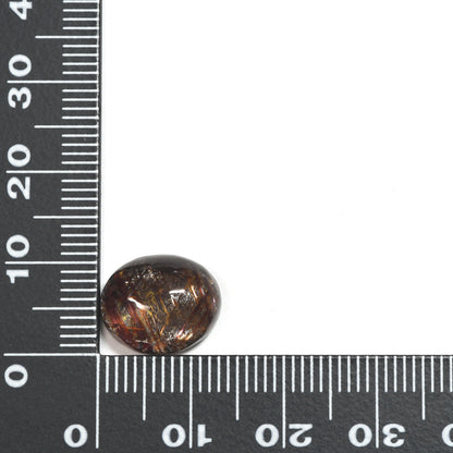 [限定販売] ブラジル産 ルチルクォーツ(スター入り)  ルース 6.59ct #SJ081