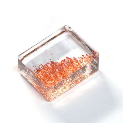 [限定販売] マダガスカル産 レピドクロサイトインクォーツ  ルース 17.5ct #SJ086