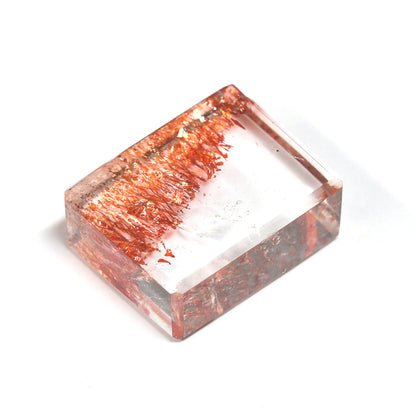 [限定販売] マダガスカル産 レピドクロサイトインクォーツ  ルース 17.5ct #SJ086