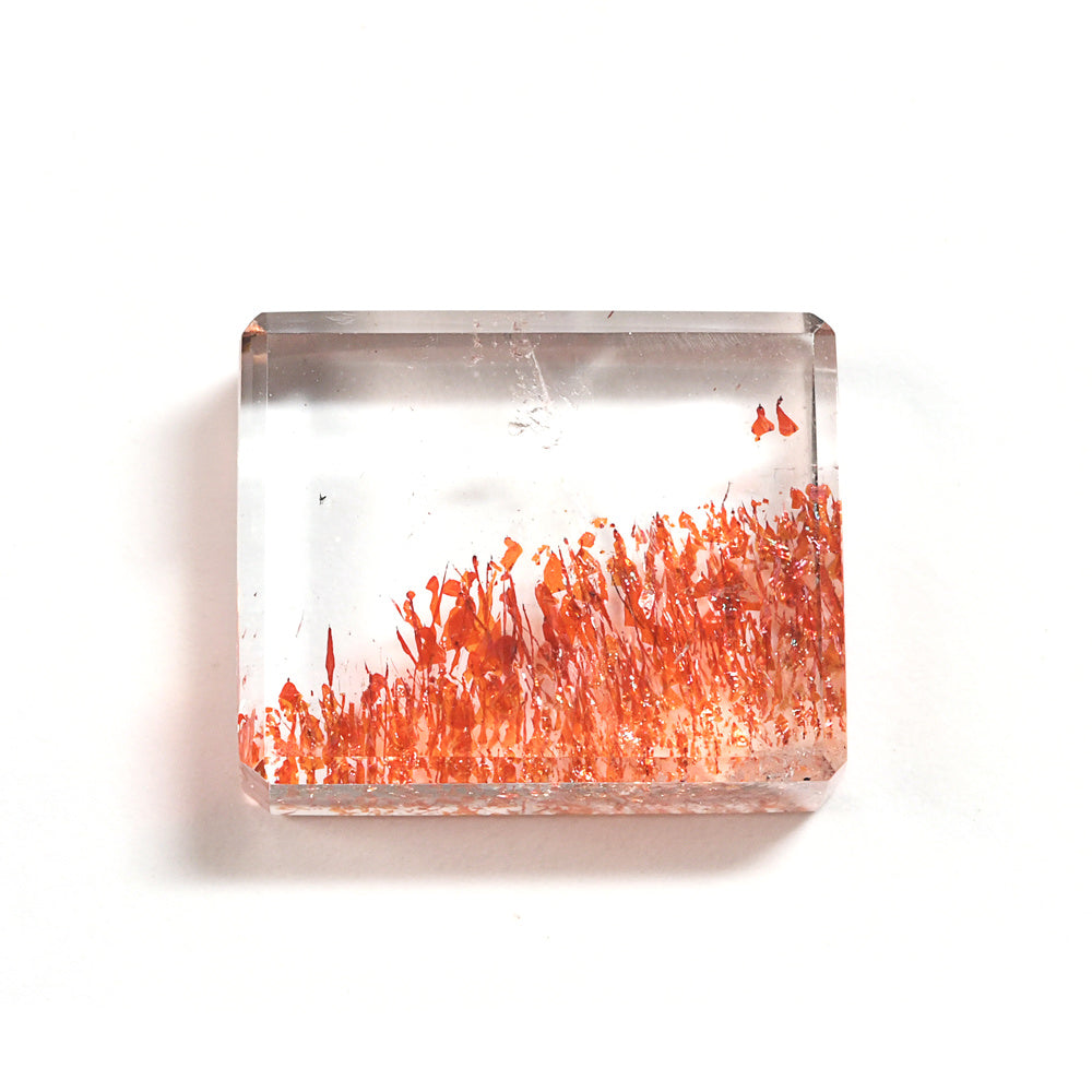 [限定販売] マダガスカル産 レピドクロサイトインクォーツ  ルース 17.5ct #SJ086