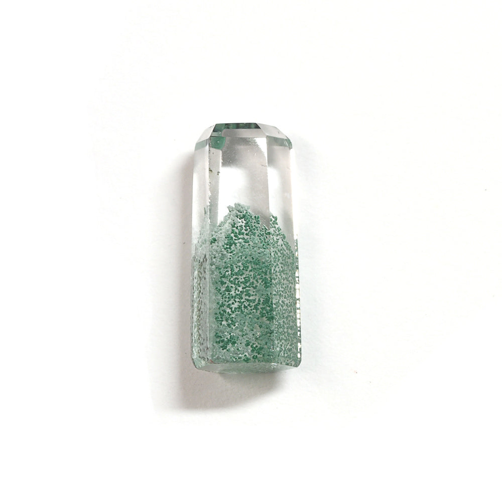 [限定販売] マダガスカル産 グリーンファントムクォーツ  ルース 4.75ct #SJ088