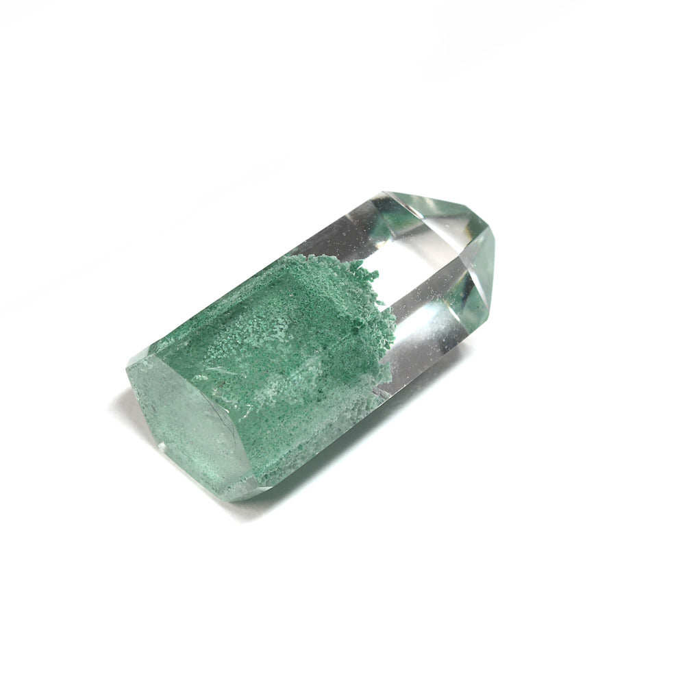 [限定販売] マダガスカル産 グリーンファントムクォーツ  ルース 7.78ct #SJ089