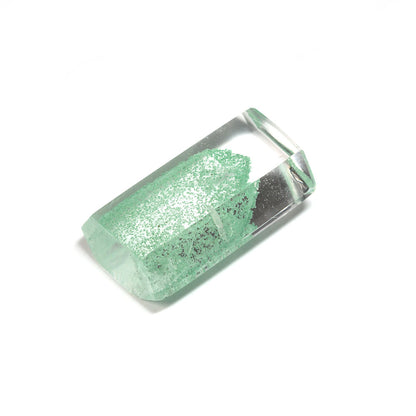[限定販売] マダガスカル産 グリーンファントムクォーツ  ルース 6.57ct #SJ090
