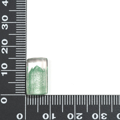 [限定販売] マダガスカル産 グリーンファントムクォーツ  ルース 6.57ct #SJ090