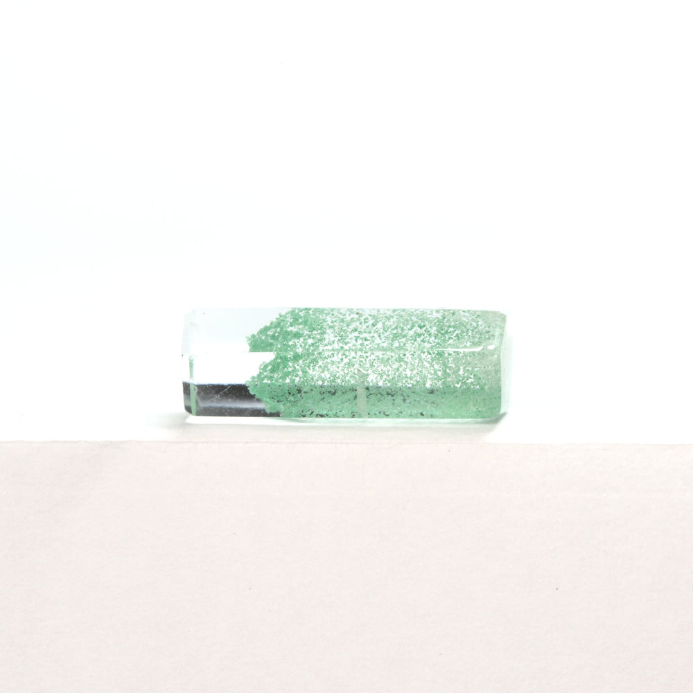 [限定販売] マダガスカル産 グリーンファントムクォーツ  ルース 6.57ct #SJ090