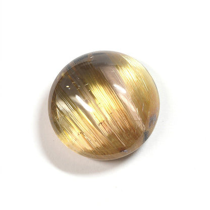[限定販売] ブラジル産 タイチンルチルクォーツ  ルース 19.11ct #SJ091