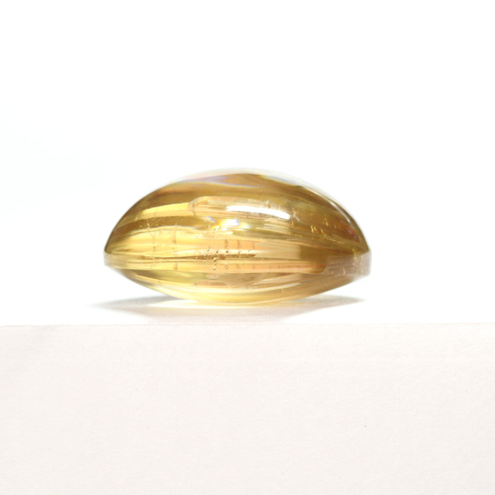 [限定販売] ブラジル産 タイチンルチルクォーツ  ルース 19.11ct #SJ091