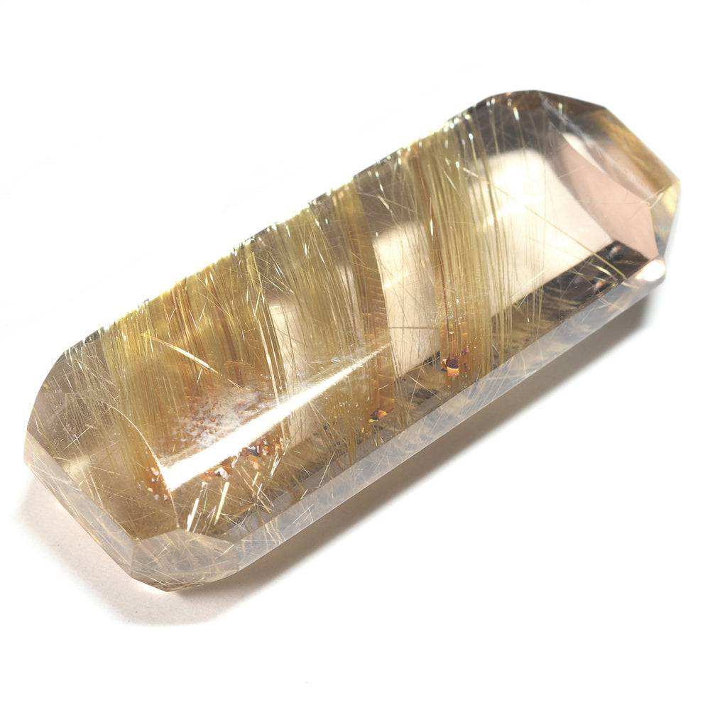 [限定販売] ブラジル産 タイチンルチルクォーツ  ルース 40.19ct #SJ092