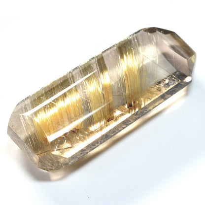 [限定販売] ブラジル産 タイチンルチルクォーツ  ルース 40.19ct #SJ092