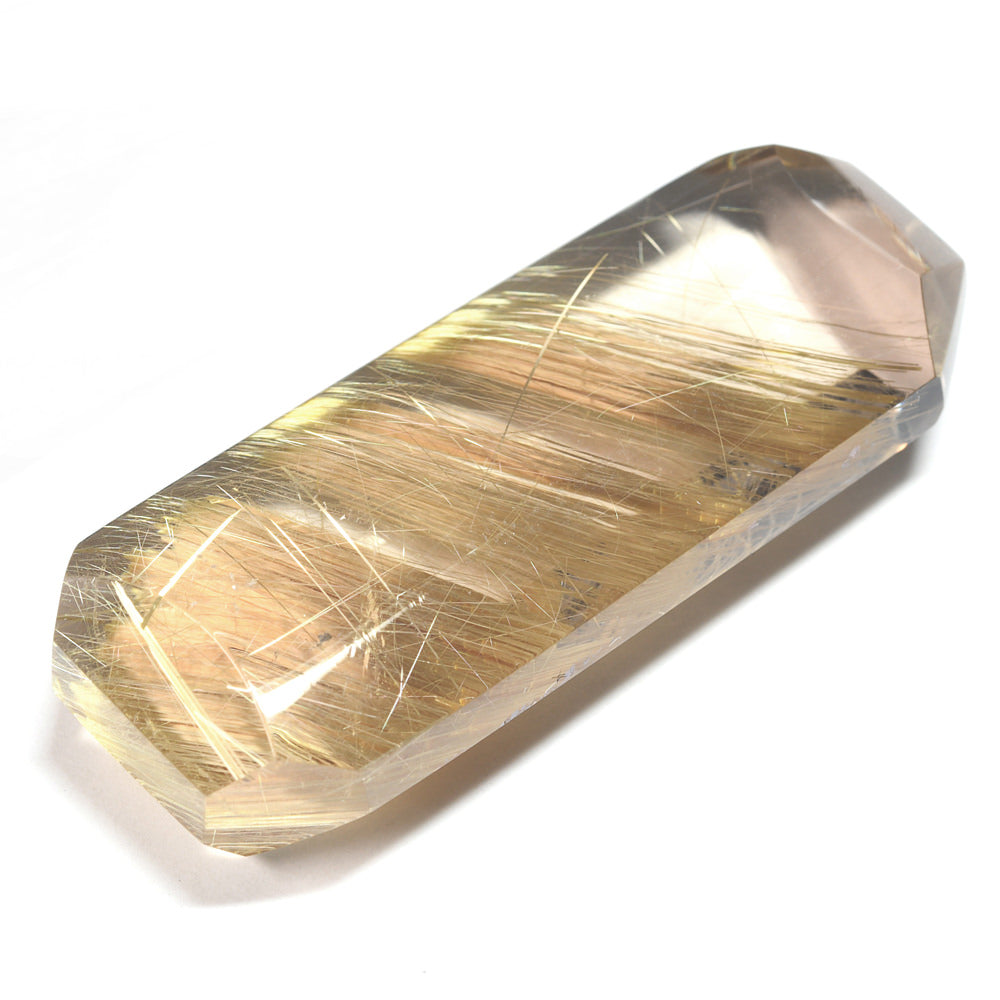 [限定販売] ブラジル産 タイチンルチルクォーツ  ルース 40.19ct #SJ092
