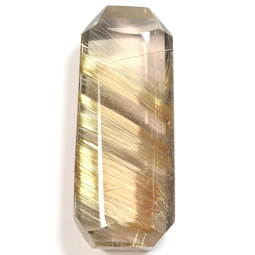[限定販売] ブラジル産 タイチンルチルクォーツ  ルース 40.19ct #SJ092