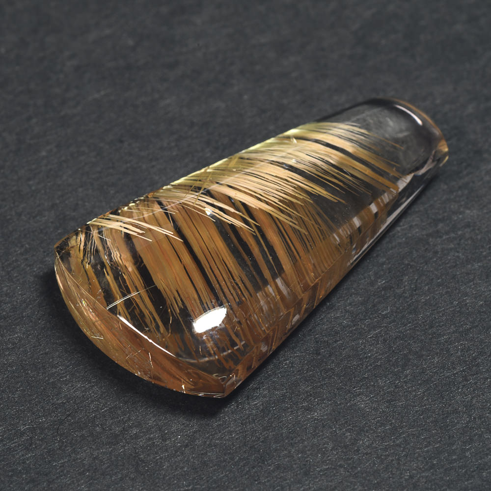 [限定販売] ブラジル産 タイチンルチルクォーツ  ルース 21.18ct #SJ093